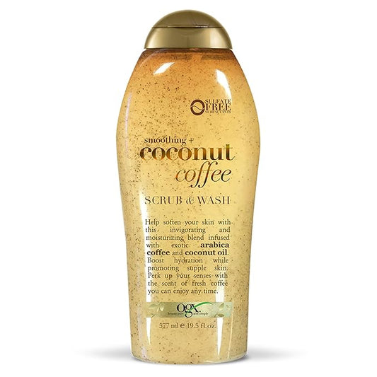 OGX Smoothing + Coconut Coffee Exfoliating Body Scrub