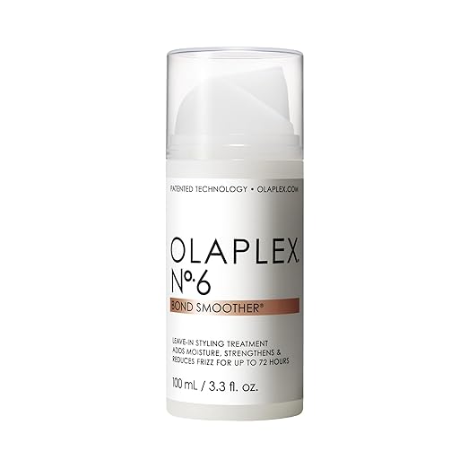 Olaplex No. 6 Bond Smoother, Leave-In Styling Hair Cream Treatment,