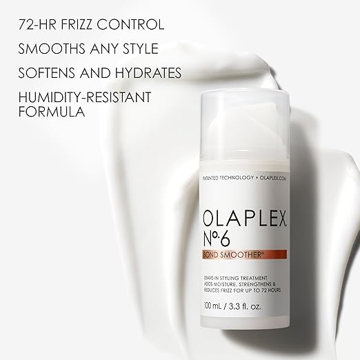 Olaplex No. 6 Bond Smoother, Leave-In Styling Hair Cream Treatment,