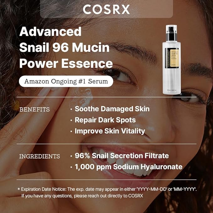 COSRX Snail Mucin 96% Power Repairing Essence