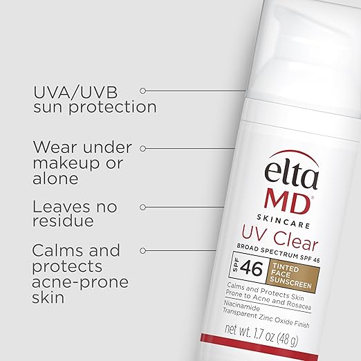 EltaMD UV Clear Tinted Face Sunscreen