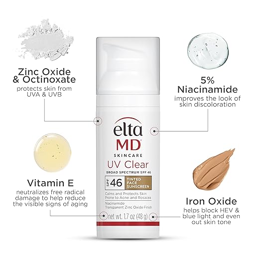 EltaMD UV Clear Tinted Face Sunscreen